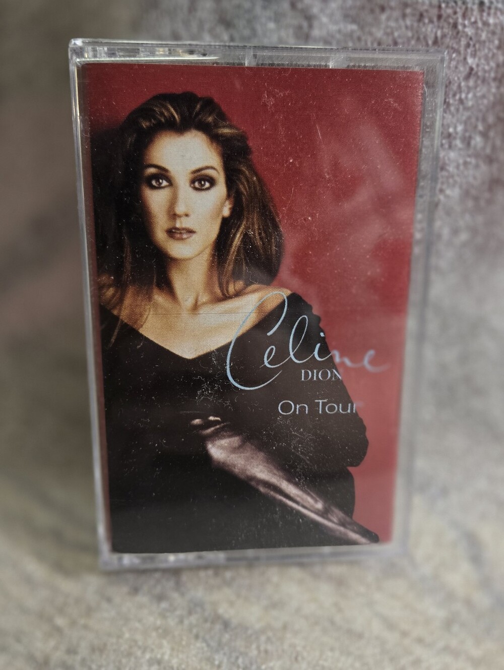 Celine On Tour Cassette Tape - Red/Black